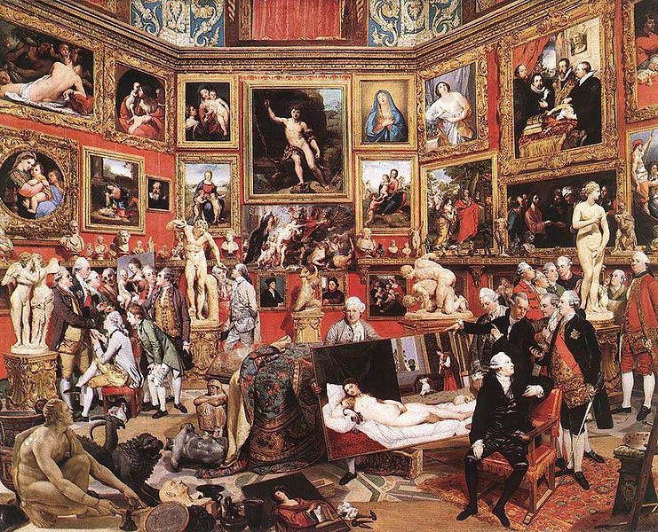 The Tribuna of the Uffizi,